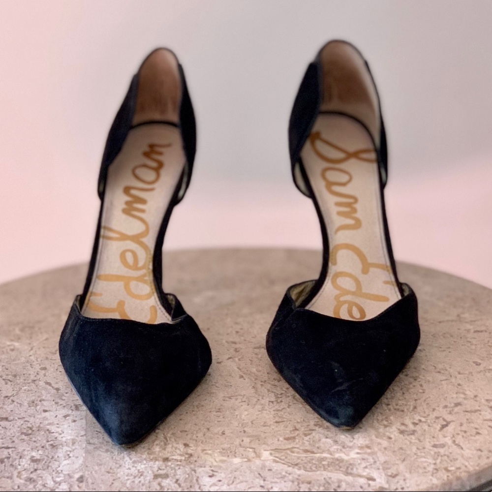 Sam Edelman Black Point Toe Heel